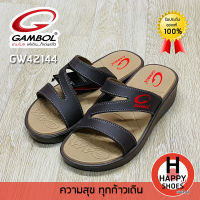 รองเท้าสวมหญิง GAMBOL รุ่น GW42144 join the way สวมนุ่ม ใส่สบาย ทนทาน