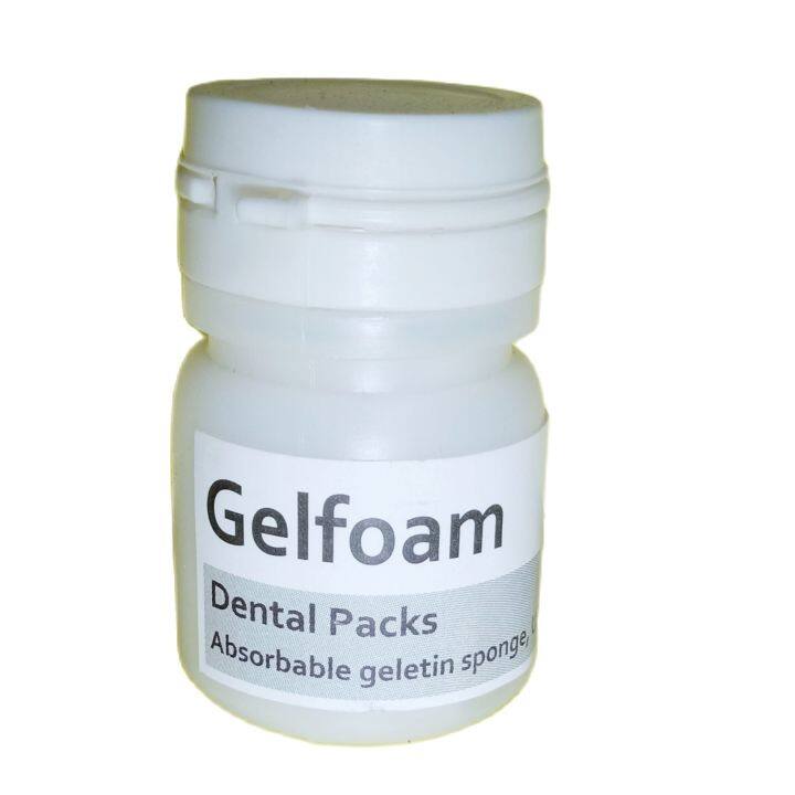 Gelfoam Dental Packs 10 Sponge Absorbable geletin sponge USP Lazada PH