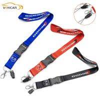 VEHICAR Car Neck Straps Lanyard For DODGE Car Key Accessories Phone Card Badge Holder Hanging Rope Anti-lost