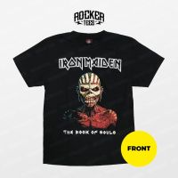 Ready Stock [1534] Iron Maiden The Book of Souls-เสื้อยืดสีดำ Baju band legen rock.