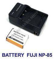 (Saving Set 1+1) FNP85 / NP85 / FNP-85 / NP-85 แบตเตอรี่และแท่นชาร์จสำหรับกล้องฟูจิ Battery and Charger For Fujifilm FinePix S1, FinePix SL240,FinePix SL260,FinePix SL280,FinePix SL300,FinePix SL305,FinePix SL1000