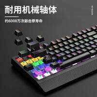 2023 ปีกแห่งอิสรภาพของทารันทูล่า RGB แป้นพิมพ์แบบกลไกแกนสีเขียวแกนสีดำกินไก่เกมแล็ปท็อปแบบมีสายสำหรับเล่นเกม usb