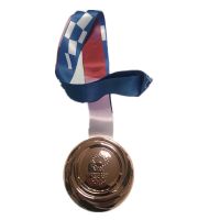 【Booming】 Pc The Tokyo Games Silver Bronze Sport Player Award Badge 85 Mm Brand New Decoration 2020 Medal With Ribbon