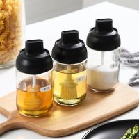 【cw】 1pcs Lid Jar Moisture-proof Glass Seasoning Honey Bottle ！