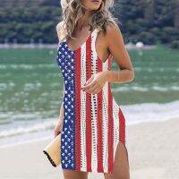 [COD] colors are available! European and cross-border swimsuits sexy hollow beach dresses bikini knitted blouses