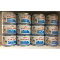 ด่วนโปร ส่งฟรี Royal Canin Starter Mother &amp; Baby Dog (12กระป๋อง) อาหารเปียกสำหรับแม่สุนัขและลูกสุนัข 195 กรัม