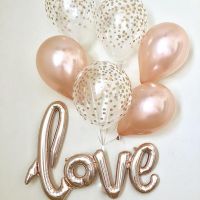 18inch Round White Gold Glitter Print Mr&amp;Mrs LOVE Foil Balloons Bride To Be Marriage Wedding Valentines Day Air Globos Supplies Balloons