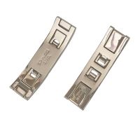 “：{ Stainless Steel Watchband Buckle 3Mm 4Mm 5Mm 6Mm Double Pull Folding Butterfly Clasp Watch Strap Connection Watch Accessories