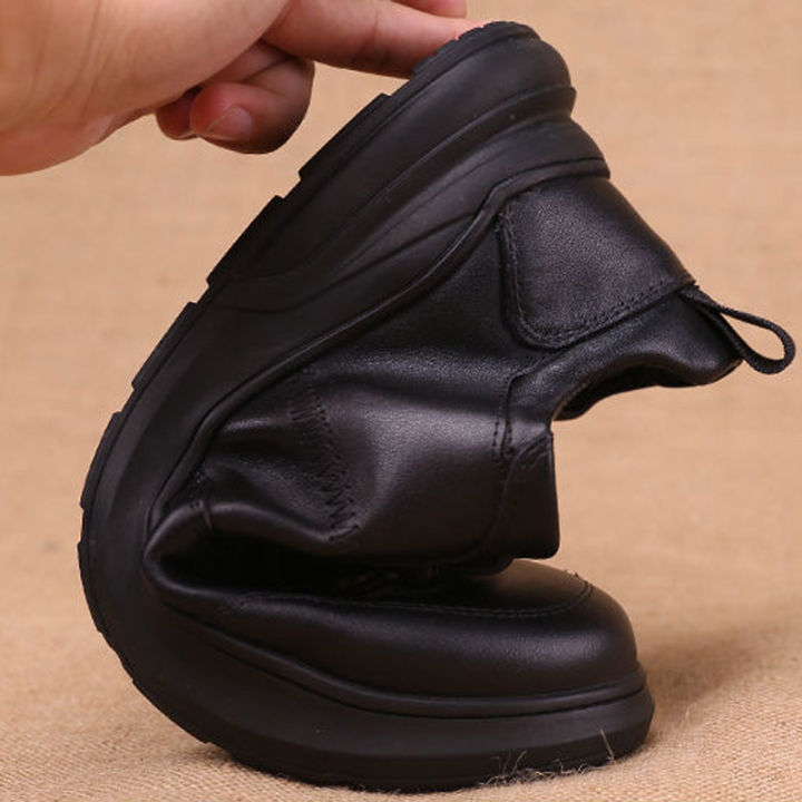 onesunnys-รองเท้าหนังผู้ชายสีดําบริสุทธิ์-รองเท้า-moccasso-ธุรกิจลําลอง-เชือกผูกรองเท้าพิเศษ-รองเท้าผู้ชายระบายอากาศ