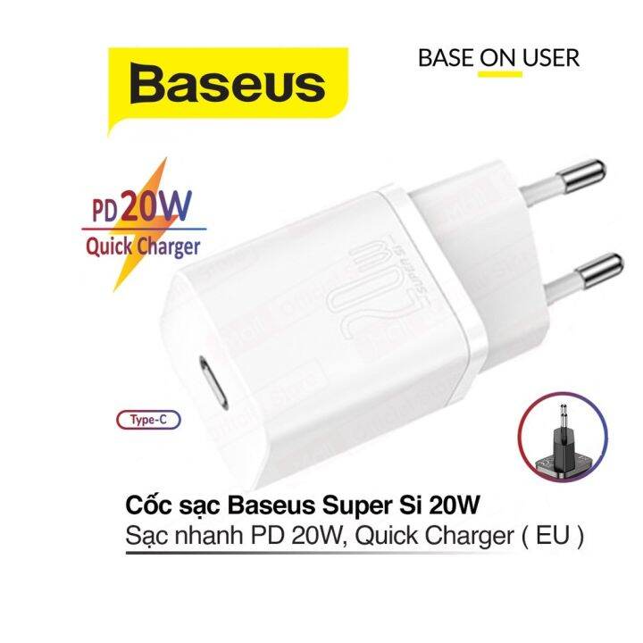Baseus Super Si Quick Charger 20W ...