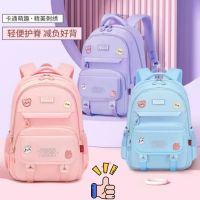 【Hot Sale】 Schoolbags for primary school students 2023 new one two to six grade girls ultra-light childrens burden-reducing backpack