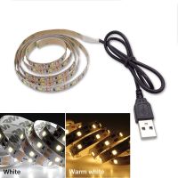 ❡ ☀พร้อมส่ง ☀เทปไฟแบ็คไลท์ USB LED 5V 60 ดวง ต่อม. RGB SMD 3528 สําหรับตกแต่งคอมพิวเตอร์ PC