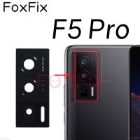 กระจกกล้องถ่ายรูปหลังด้านหลังสำหรับเปลี่ยน POCO F5 Pro พร้อมสติกเกอร์กาว