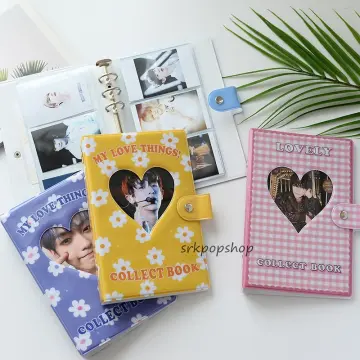 Kpop Photocard Binder Collect Book Album 4 Pocket Glitter Style perfect for  BTS, Stray Kids, Blackpink, Nct, Itzy, Enhypen 