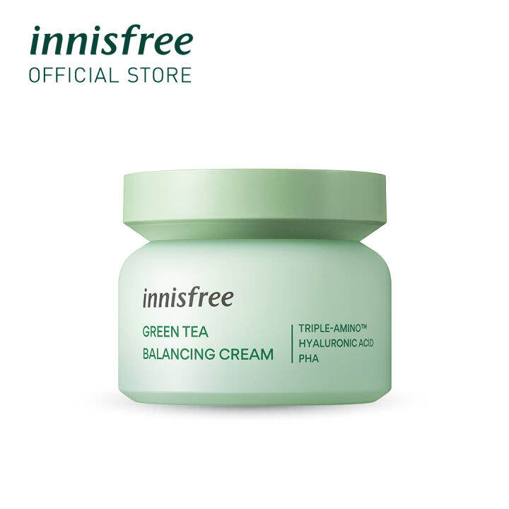 [innisfree] Green Tea Balancing Cream EX 50ML Facial Moisturizers Lazada Indonesia