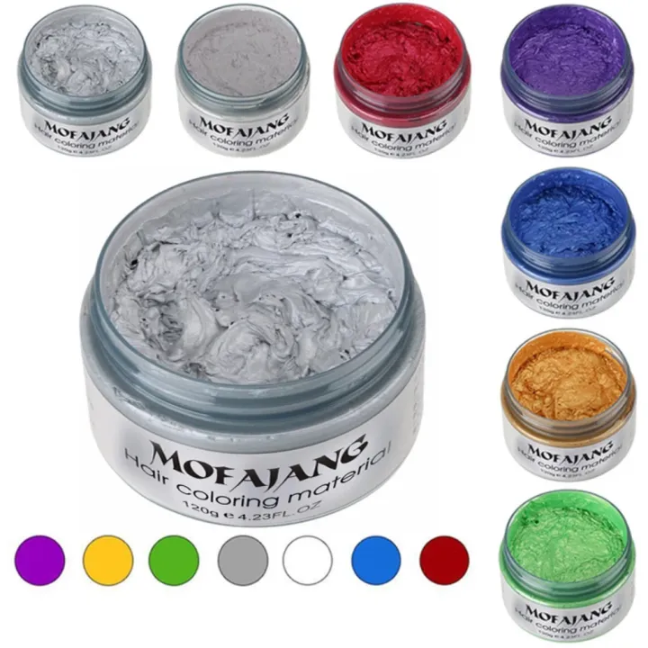 MOFAJANG Unisex DIY Hair Color Wax Mud Temporary Modeling Mens and Women Hair Styling Hair Wax | Lazada PH MOFAJANG Unisex DIY Hair Color Wax Mud Temporary Modeling Mens and Women Hair Styling Hair Wax | Lazada PH