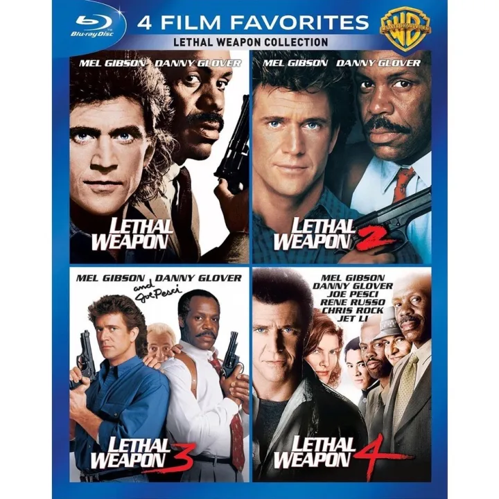 Bluray หนัง Lethal Weapon ริกส์ คนมหากาฬ Collection | Lazada.co.th