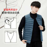 NewBang 90 Matt Fabric Mens Duck Down Vest Ultra Light Down Vests Light Weight Windbreaker Sleeveless