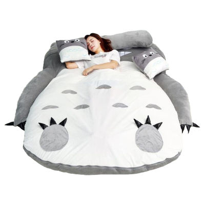 ที่นอนโทโทโร่ ที่นอนน่ารัก เบาะที่นอน Totoro ที่นอนตุ๊กตาโทโทโร่ยักษ์ ที่นอน ขนาดใหญ่ กว้างถึง 4 ตารางเมตร