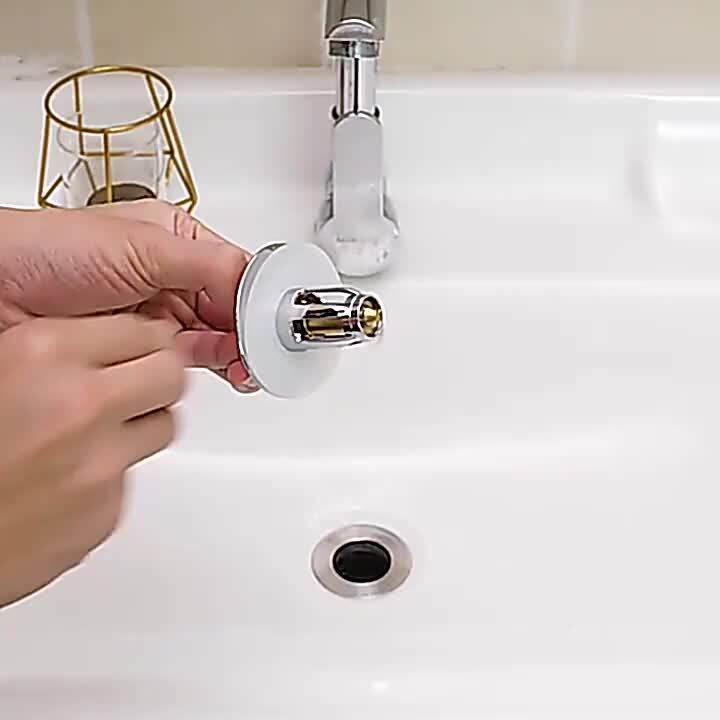 Universal Press Bounce Basin Pop Up Drain Filter Drain Filter Hair
