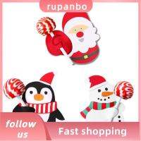 RUPANBO039392692 ซานตาคลอส การ์ดคริสต์มาส นกเพนกวิน ดีไอวาย บรรจุภัณฑ์ขนม น่ารักน่ารักๆ งานทำมือ การ์ดข้อความ อุปกรณ์ปาร์ตี้ปาร์ตี้