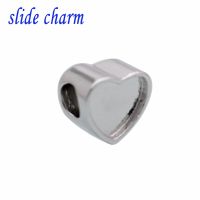 Slide Charm xin huo Store Free Shipping New Classic Pop Jewelry Love Photo Frame Charm Beads Fit Pandora Bracelet