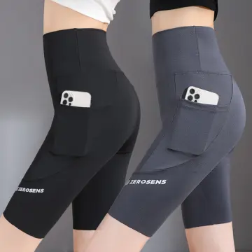 High Waist Yoga Pants for Women Fashion Bike Elastic Shorts Sports