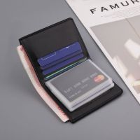 Mens New Wallet Card Holder All-In-One Short Multi-Card Slot Large Capacity Drivers License Student Trendy Youth Leather Bag 【OCT】