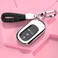 YCHIC TPU + PC Honda Key Cover,Honda โลหะผสม Keychain Pendant,ที่ใส่กุญแจ,Keyfob เคสสำหรับ2022 Honda 11th Generic Civic