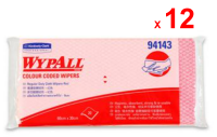 WYPALL แผ่นเช็ดทำความสะอาด ไวป์ออล ฟูดเซอร์วิส ไวเปอร์ รหัสสินค้า 94143 สินค้าคิมเบอร์ลี่ย์-คล๊าค โปรเฟสชั่นแนล 12 ห่อ ห่อละ 20 แผ่น