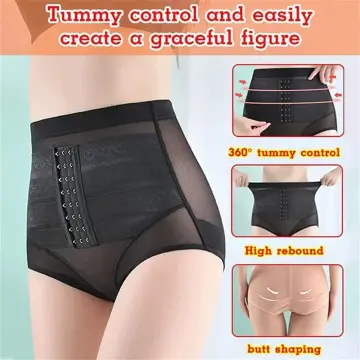 100% Cotton Underwear for Women 3D Slimming Shaping Panty High Waist  Trainer Sexy Fashion Panties Butt Lift 360° Body Shapers