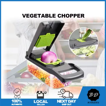 Electric Vegetable Fruit Chopper Cutter Food Onion Dicer Slicer Machine  Durable
