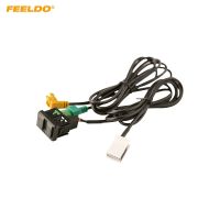 Car USB AUX Data Adapter Switch Button Cable wiring Harness For Volkswagen Golf POLO GTI Bora RCD510 RNS315 RCD310 AUX Adapter