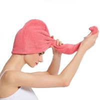 hot【DT】 Womens Hair Drying Hat Quick-dry Cap Microfibre After Shower Dry Bathing Accessories