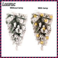 Laurance พวงหรีดหยดน้ำตาคริสต์มาสขนาด30X45ซม. อุปกรณ์แต่งต้นคริสต์มาสกลับหัวแขวนของประดับคริสต์มาสตกแต่งบ้าน DIY