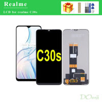 ต้นฉบับ6.5 "สำหรับ OPPO Realme C30s C30ชิ้นส่วนจอสัมผัสแอลซีดีของเครื่องแปลงดิจิทัล RMX3581 S สำหรับเปลี่ยน C30s LCD Realme