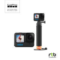 GoPro HERO10 Black ชุดกล้อง Starter Set เซ็ทกล้องแอคชั่นแคม พร้อมอุปกรณ์เสริม ด้ามจับสำหรับยึดกล้อง The Handler