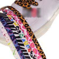 4 Colors Dragon Tiger Leopard Snake Fashion Colorful Shoelaces Creative Unisex Flat Canvas Sneakers Shoes Laces Shoes Strings