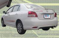 (งานไม่มีสี) สเกิร์ตหลังสำหรับ TOYOTA VIOS ปี06 - 12  ทรง GT-STREET