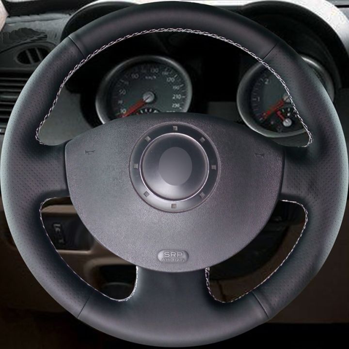 black-artificial-leather-hand-stitched-car-steering-wheel-cover-for-renault-megane-2-2003-2008-kangoo-2008-scenic-2-2003-2009