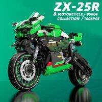 เข้ากันได้กับ 85004 คาวาซากิ ZX-25R ตัวต่อเลโก้โมเดลประกอบรถจักรยานยนต์