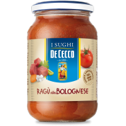 NƯỚC SỐT THỊT BÒ BẰM BOLOGNESE DE CECCO 400G