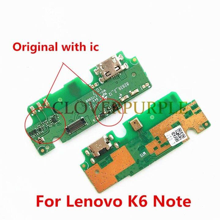 1x-original-usb-charging-port-flex-ribbon-สําหรับ-lenovo-k6-note-k6note-k53a48-dock-charger-connector-plug-board-พร้อมไมโครโฟน