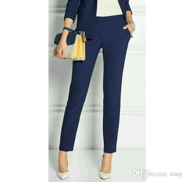 NAVY BLUE SLACKS FOR WOMEN Lazada PH
