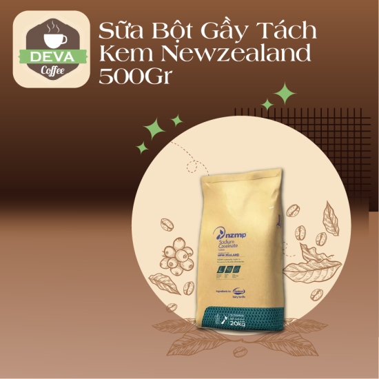 Sữa bột gầy tách kem newzealand skim milk powder newzealand 500gr - ảnh sản phẩm 1