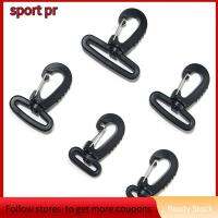 SPORT PR 5pcs ที่มีคุณภาพสูง พลาสติกอัลลอยด์ เครื่องมือกลางแจ้งสำหรับกิจกรรมกลางแจ้ง อุปกรณ์เสริมกระเป๋าเป้สะพายหลัง ตะขอสำหรับแขวน พวงกุญแจเข็มขัดหัวเข็มขัด ก้ามปูคาราไบเนอร์ คลิปดึงเร็วสปริง