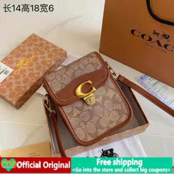 Coach mobile phone discount bag