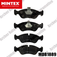 ผ้าเบรก หน้า (brake pad) OPEL Astra 16v, Kadett E 1.8i, 2.0i ปี 1990, Corsa 1.6, Omega A/Caravan 3.0 ปี 1989 - 1994, Vectra