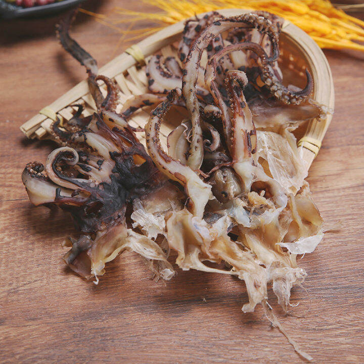 Dried fresh squid head squid beard dry squid dried octopus head
