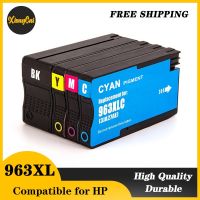 4สีสำหรับ Hp 963XL 967XL 963 967 XL สำหรับตลับหมึกฉีดหมึกสีผลิตซ้ำ HP963สำหรับเครื่องพิมพ์ HP Officejet Pro 9010 9015